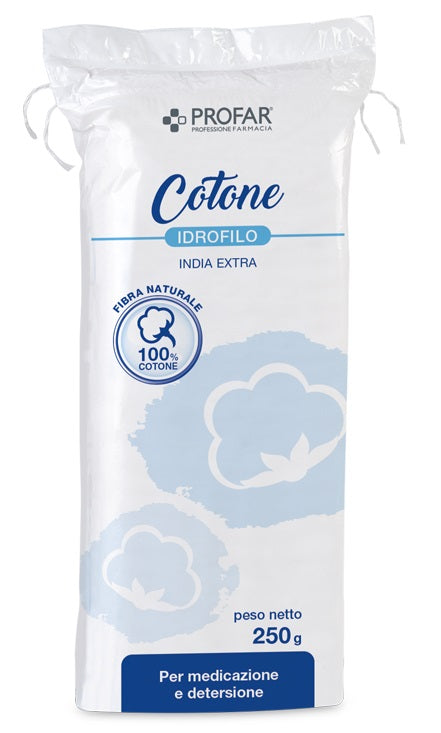 federfarma co cotone idrofilo profar india extra 250g profar