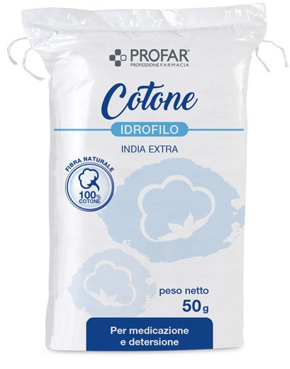 federfarma co cotone idrofilo profar india extra 50g profar