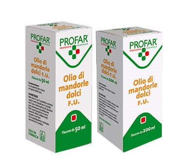 federfarma co olio di mandorle dolci fu 200 ml profar profar