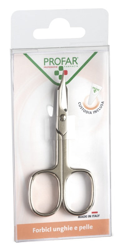 federfarma co profar forbici unghie e pelle punta lancia profar