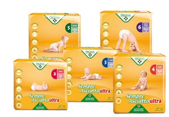 federfarma co sempre asciutto ultra extra large taglia 6 1630kg 15 pezzi profar profar