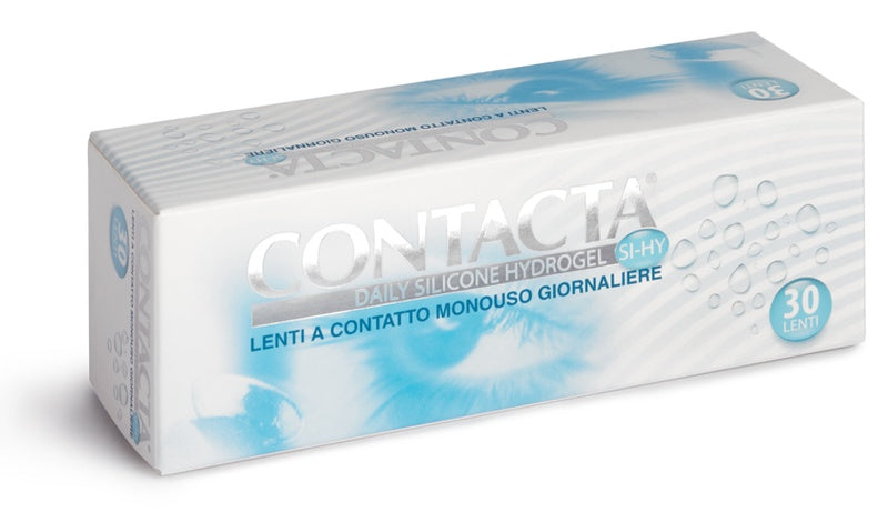fidia farmaceutici lente a contatto monouso giornaliera contacta daily lens silicone hydrogel 225 30 pezzi contacta ean 9555650192465