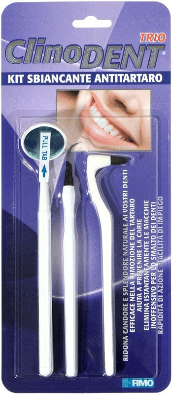 fimo clinodent trio sbiancante anti tartaro clinodent ean 8028518000574