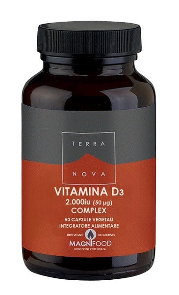forlive terranova complesso di vitamina d3 2000 iu 50ug 50 capsule forlive ean 5060203790462