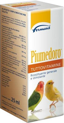 formevet piumedoro tuttovitamine flacone 25 ml formevet ean 8033638271384