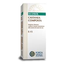 forza vitale italia ecosol castanea composta gocce 50 ml forza vitale ean 8023966200156