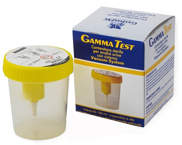 gammadis farmaceutici contenitore sterile per la raccolta urina 120 ml gammadis