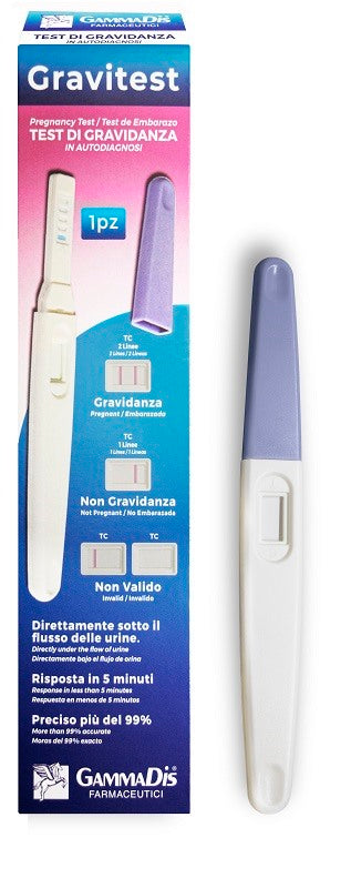 gammadis farmaceutici test gravidanza gravitest 1 pezzo gammadis