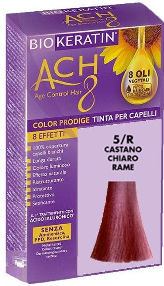 gdp biokeratin ach8 color prodige 5r castano chiaro rame biokeratin ean 8057742221257