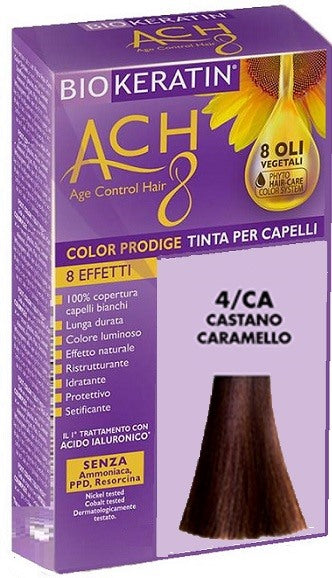 gdp general dietet pharma biokeratin ach8 color prodige 4ca castano caramello biokeratin ean 8057742221295