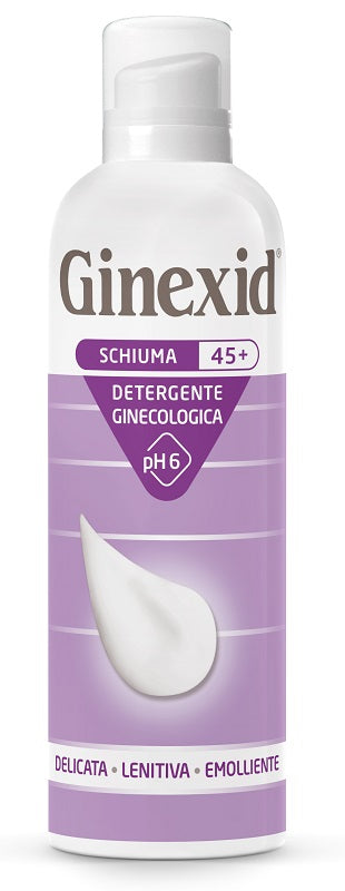 ginexid ginexid 45 schiuma detergente ginecologica 150 ml ginexid