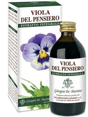 giorgini viola del pensiero estratto integrale 200 ml giorgini ean 8056364774592