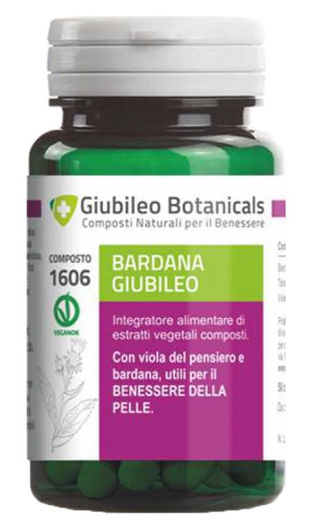 giubileo botanicals di e g giubileo botanicals bardana 50 capsule ean 8056446556061
