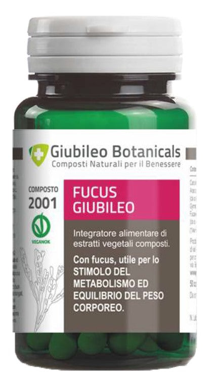 giubileo botanicals di e g giubileo botanicals fucus 50 capsule ean 8056446550014