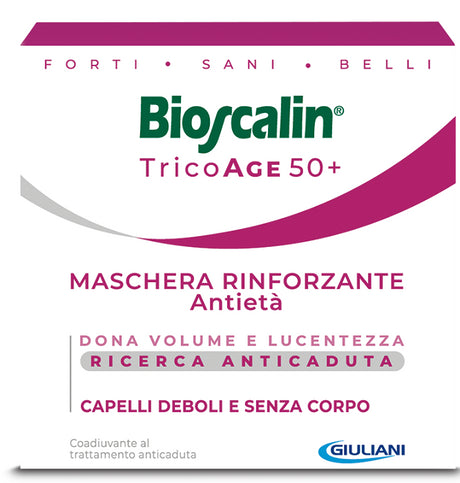 giuliani bioscalin tricoage maschera rinforzante antieta 200 ml bioscalin