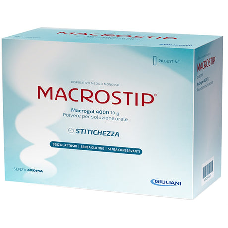 giuliani macrostip 20 bustine 10 g senza glutine senza lattosio giuliani