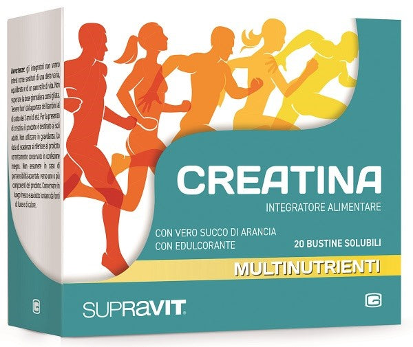 giuriati supravit supravit creatina granulato 20 bustine supravit ean 8052570081028