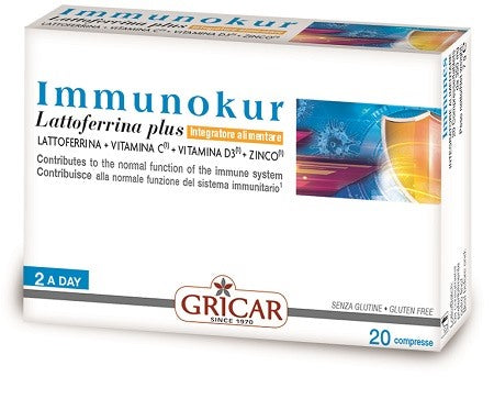 gricar chemical immunokur 20 compresse gricar ean 8018799114992