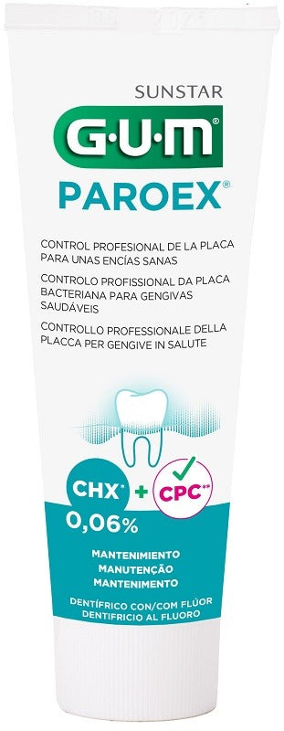 gum gum paroex 006 chx dentifricio al fluoro 75 ml gum ean 7630019907187
