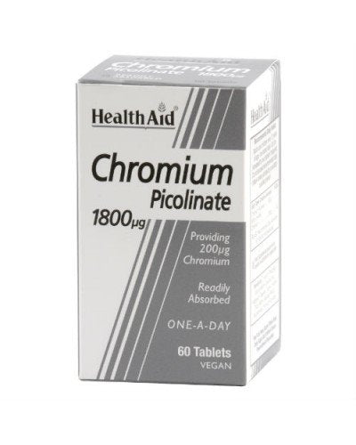 healthaid italia cromo picolin 60 compresse ean 5019781020256