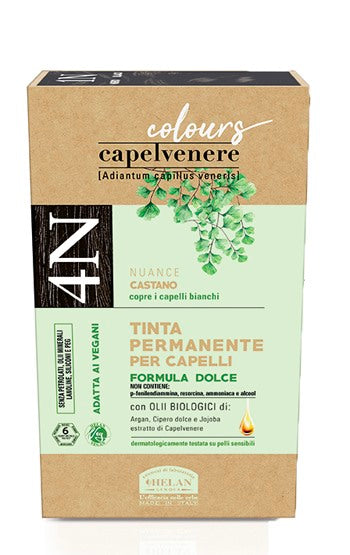 helan cosmesi capelvenere colours tinta capelli 4n castano helan ean 8058774306165