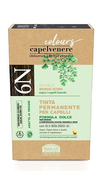 helan cosmesi capelvenere colours tinta capelli 6n biondo scuro helan ean 8058774306189