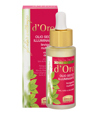 helan elisir antitempo doro olio secco illuminante 30 ml ean 8058774302488