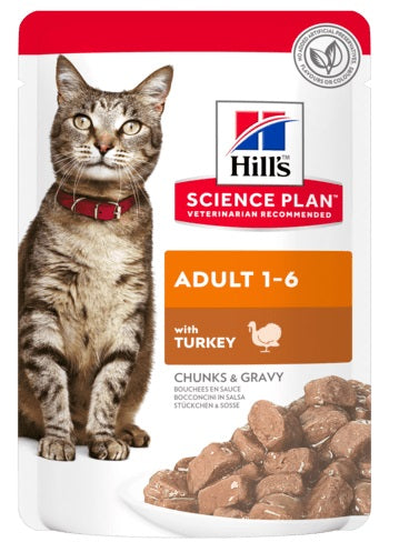 hills pet nutrition science plan feline adult turkey 85 g ean 0052742210704
