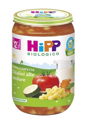 hipp hipp bio ditalini alle verdure 250 g hipp ean 4062300042452