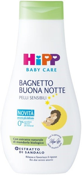 hipp italia hipp baby care bagnetto buona notte 350 ml hipp ean 4062300421707