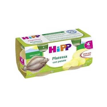 hipp italia hipp omogeneizzato platessa con patate 2x80 g hipp ean 4062300211193