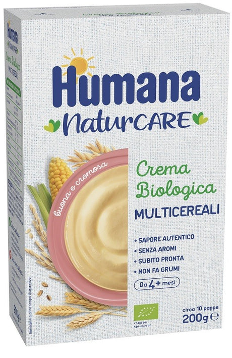 humana italia crema bio multicereali 200 g humana ean 8031575655656