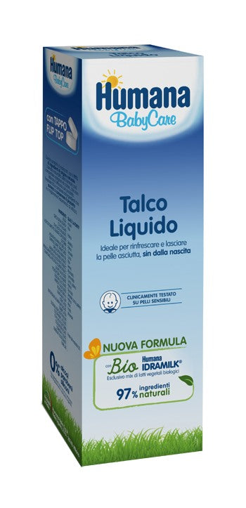 humana italia humana baby care talco liquido 100 ml humana ean 8031575651276