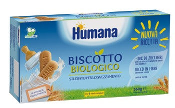humana italia humana biscotto baby bio 2 sacchetti da 180 g humana ean 8031575651474