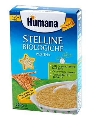 humana italia humana stelline pastina biologica 320 g humana ean 8031575942022