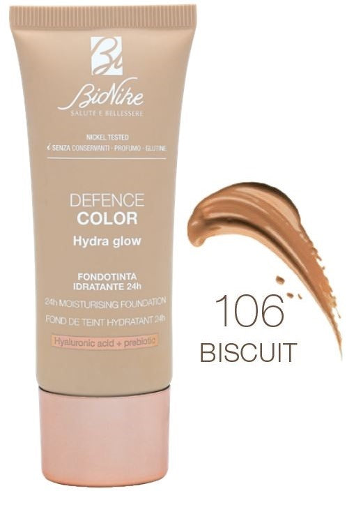 i c i m bionike internation defence color fondotinta hydra glow 106 bionike ean 8029041176064