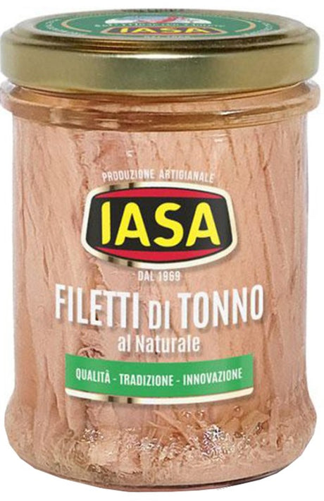 iasa filetti di tonno al naturale 200 g biotobio ean 80047452