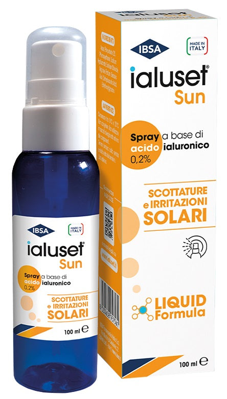 ibsa farmaceutici italia ialuset sun scottature e irritazioni solari spray 100 ml ialuset ean 8033638957561