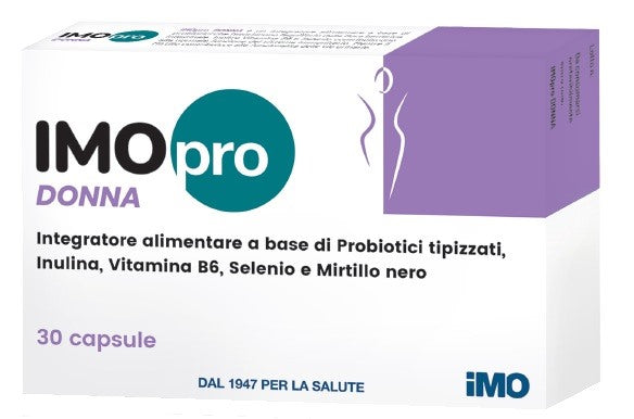 imo imopro donna 30 capsule imo ean 8055713390131