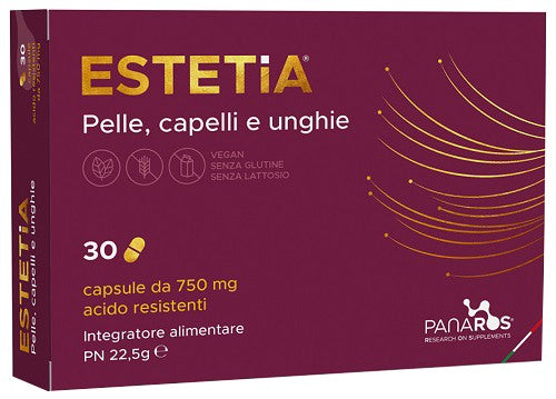 iscienza panaros estetia pelli capelli e unghie 30 capsule ean 8056000510041