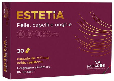 iscienza panaros estetia pelli capelli e unghie 30 capsule ean 8056000510041