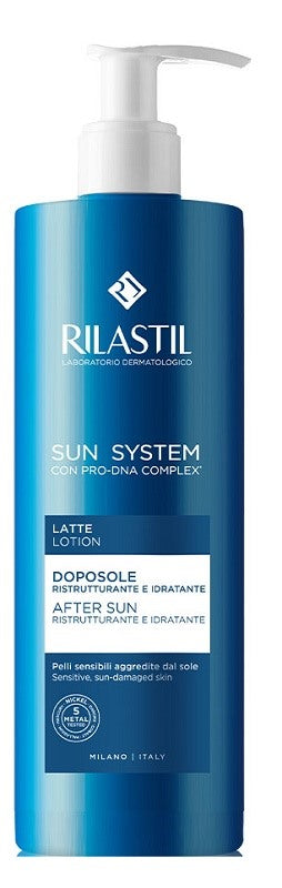 ist ganassini rilastil sun system latte doposole ristrutturante e idratante 400 ml rilastil ean 8050444859476