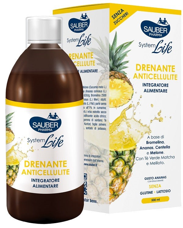 italsilva commerciale sauber drenante anticellulite 500 ml ean 8005520612735