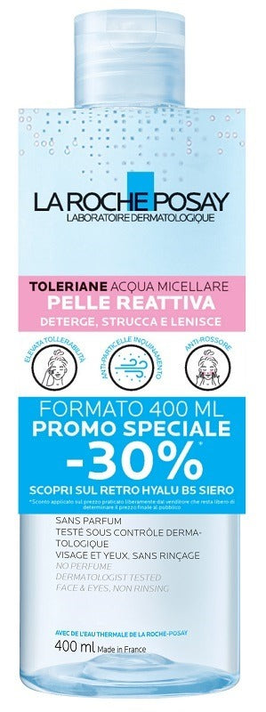 la roche posay toleriane acqua micellare pelle sensibile 400 ml promo speciale 2025 la roche posay ean 8054800679814