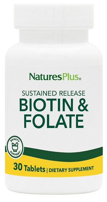 la strega biotina con acido folico 30 tavolette natures plus
