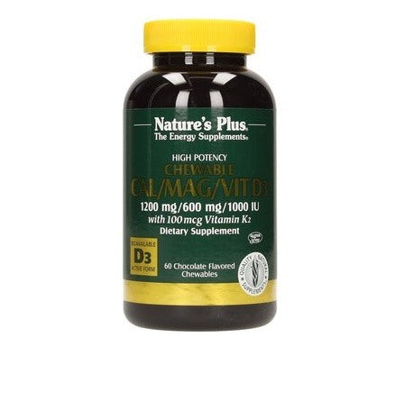 la strega calmagd3 calcio magnesio vitamina d3 masticabile al cioccolato 337 mg natures plus