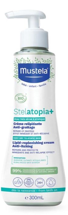 lab expanscience italia mustela stelatopia crema bio 300 ml mustela ean 3504105039875