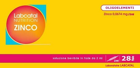 labcatal labcatal nutrition zinco 28 fiale da 2 ml labcatal
