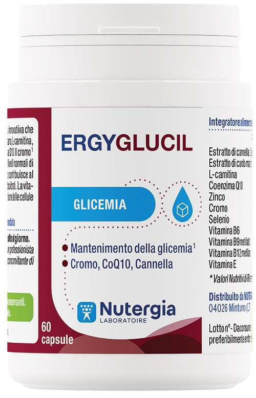 laboratoire nutergia ergyglucil 60 capsule