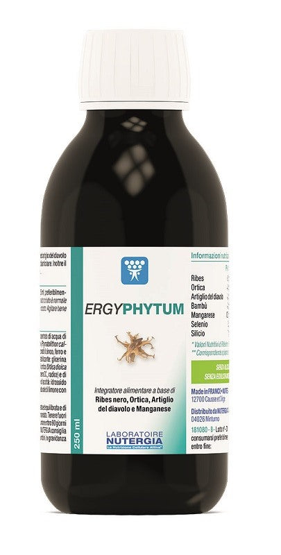 laboratoire nutergia ergyphytum 250 ml laboratori nutergia